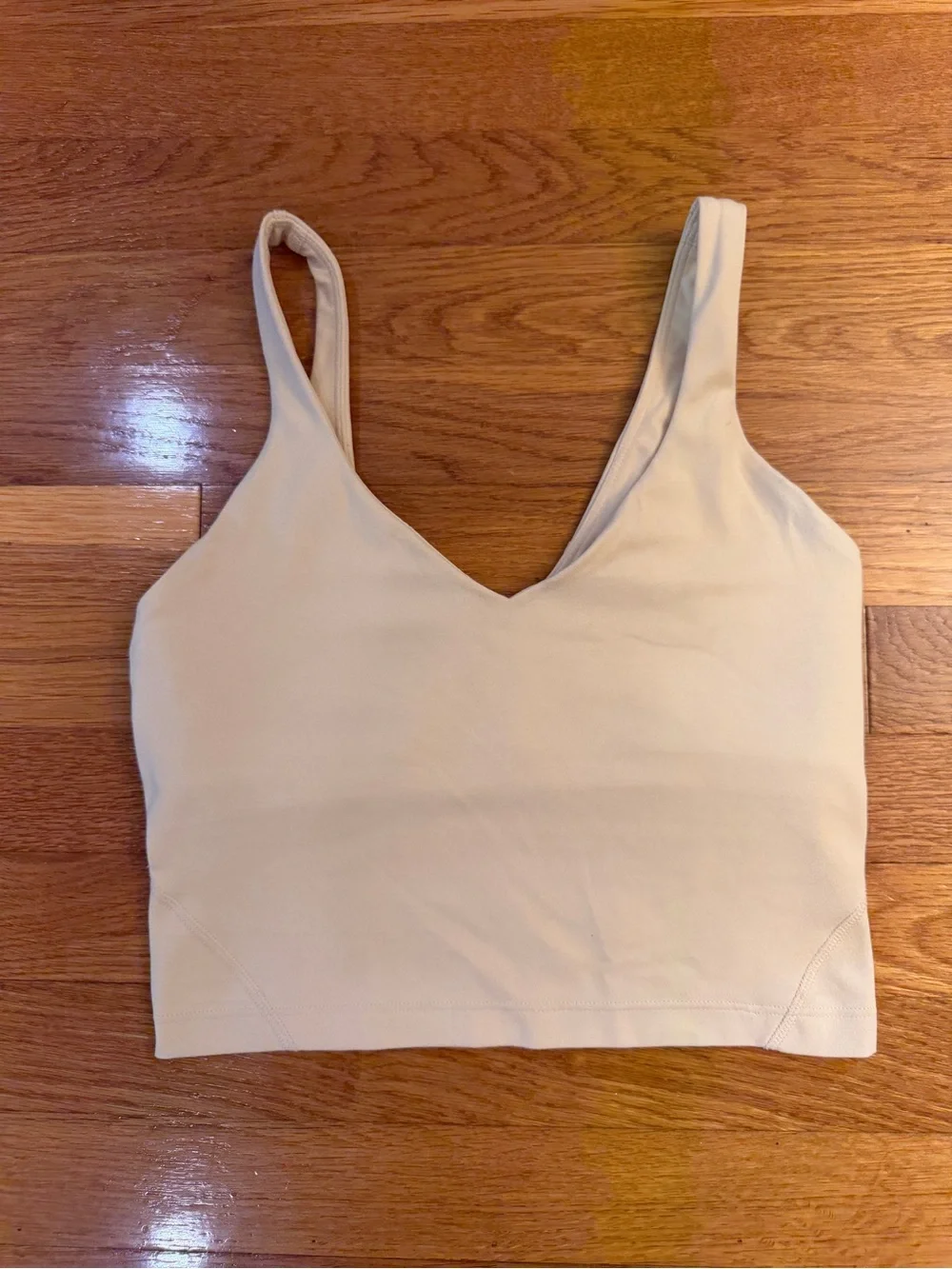 Lululemon Align Tank Top Prosecco/Contour(?) Butter Cream? - Size 4